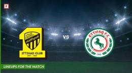 ảnh chụp màn hình al ittihad đấu với câu lạc bộ bóng đá al najma