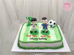 ảnh chụp màn hình bánh sinh nhật bóng đá