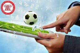 ảnh chụp màn hình đặt cược bóng đá