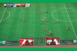 ảnh chụp màn hình game đá bóng 2 người đầu to