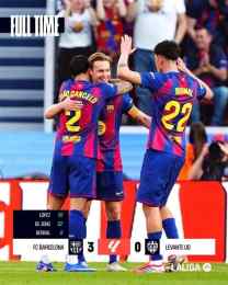 ảnh chụp màn hình kết quả bóng đá barcelona