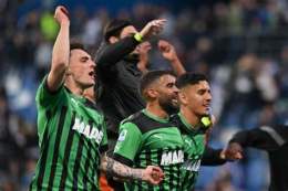 ảnh chụp màn hình kết quả bóng đá sassuolo