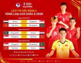 ảnh chụp màn hình lịch thi đấu bóng đá vòng chung kết u23 châu á