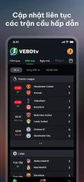 ảnh chụp màn hình vebo tv trực tiếp bóng đá