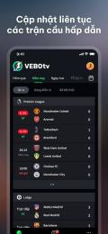 ảnh chụp màn hình vebotv bong da