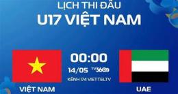 ảnh chụp màn hình xem bóng đá u17 ở kênh nào
