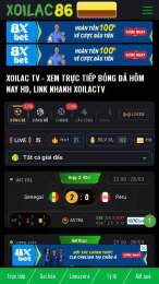 ảnh chụp màn hình xoilac 8xbet trực tiếp bóng đá