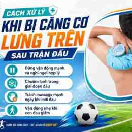 cách chữa căng cơ khi đá bóng