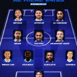 đội hình al hilal gặp câu lạc bộ bóng đá al najma