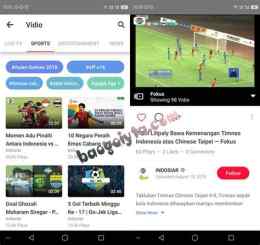 giao diện app asiad bóng đá