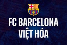 giao diện app bóng đá barcelona