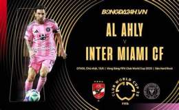 giao diện app bóng đá inter miami