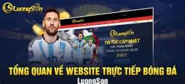 giao diện app bóng đá luongson