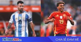giao diện app bóng đá tây ban nha và argentina