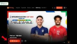 giao diện app bóng đá trực tiếp aff cup