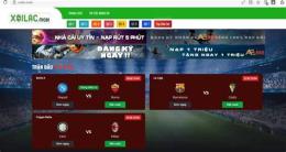 giao diện app bóng đá xoilac tv