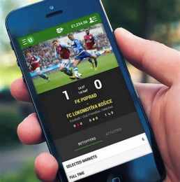 giao diện app cá cược bóng đá trực tiếp