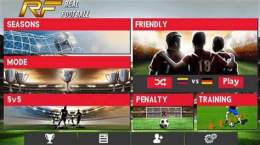 giao diện app game y8 đá bóng