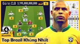 giao diện app huyền thoại bóng đá brazil