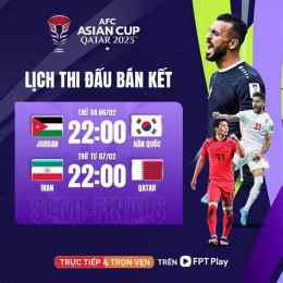giao diện app kết quả bóng đá asian cup