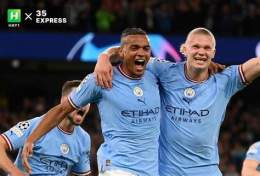 giao diện app kết quả bóng đá manchester city
