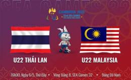 giao diện app kết quả bóng đá thái lan-malaysia