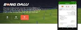 giao diện app kết quả tỷ số bóng đá châu âu