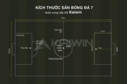 giao diện app kích thước sân bóng đá 7 người