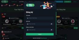 giao diện app kqbd truc tiep bong da