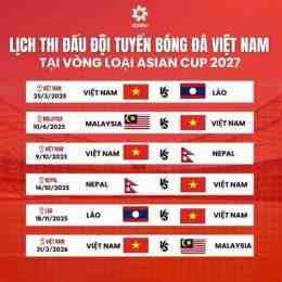 giao diện app lịch bóng đá asian cup năm 2026