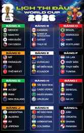 giao diện app lịch bóng đã world cup 2026