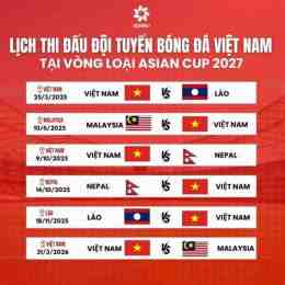 giao diện app lịch thi đấu bóng đá nam asian cup