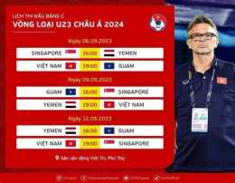 giao diện app lịch thi đấu bóng đá u 23 châu á