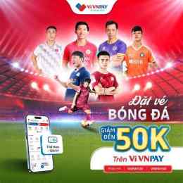 giao diện app mua vé xem bóng đá