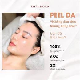 giao diện app peel da không bong