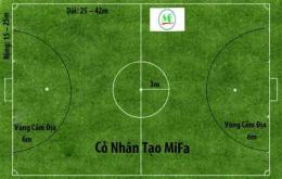 giao diện app sân bóng đá dài bao nhiêu mét