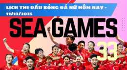 giao diện app sea game bóng đá nữ