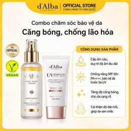 giao diện app serum căng bóng da chống lão hóa