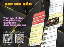 giao diện app soikeo bong da