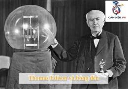 giao diện app thomas edison đã phát minh ra bóng đèn