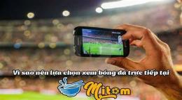 giao diện app tiếp bóng đá việt