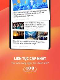 giao diện app tin tức bóng đá vn