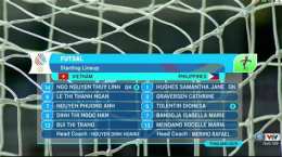 giao diện app trực tiếp bóng đá futsal hôm nay