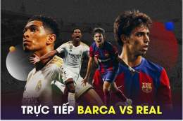 giao diện app trực tiếp bóng đá real madrid barcelona