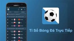 giao diện app tỷ số bóng đá aff