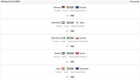 giao diện app tỷ số bóng đá world cup ngày hôm nay