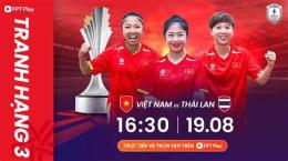 giao diện app việt nam bóng đá nữ
