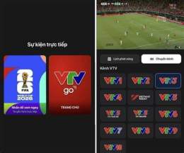 giao diện app vtv trực tiếp bóng đá