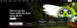 giao diện app xem dự đoán bóng đá