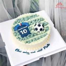 hướng dẫn sử dụng bánh sinh nhật bóng đá cho be trai